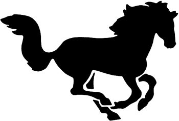Running Horse Silhouette Images Hd Image Clipart