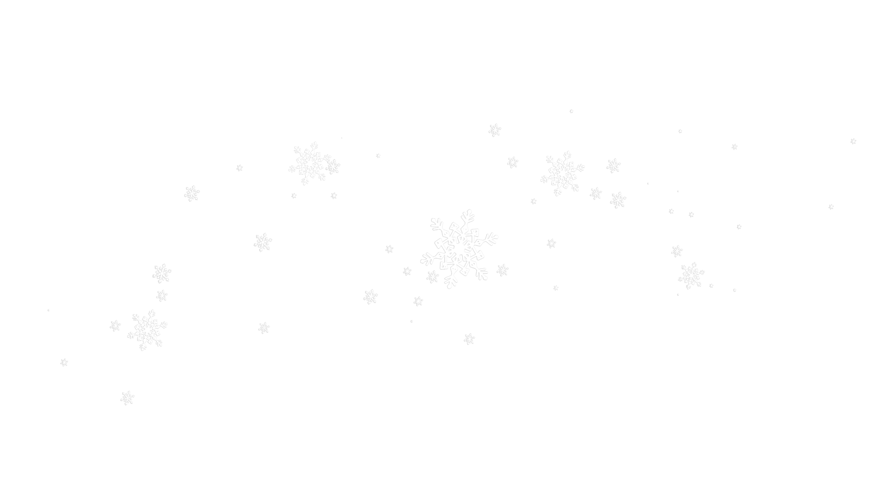 Pattern White Black Floating Snowflakes Free Transparent Image HQ Clipart