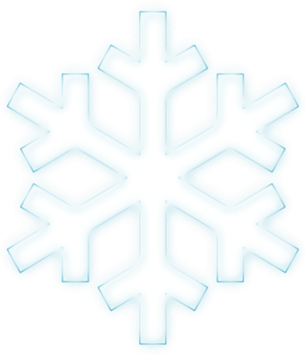 Of Pale Blue Snowflake Symbol Clipart