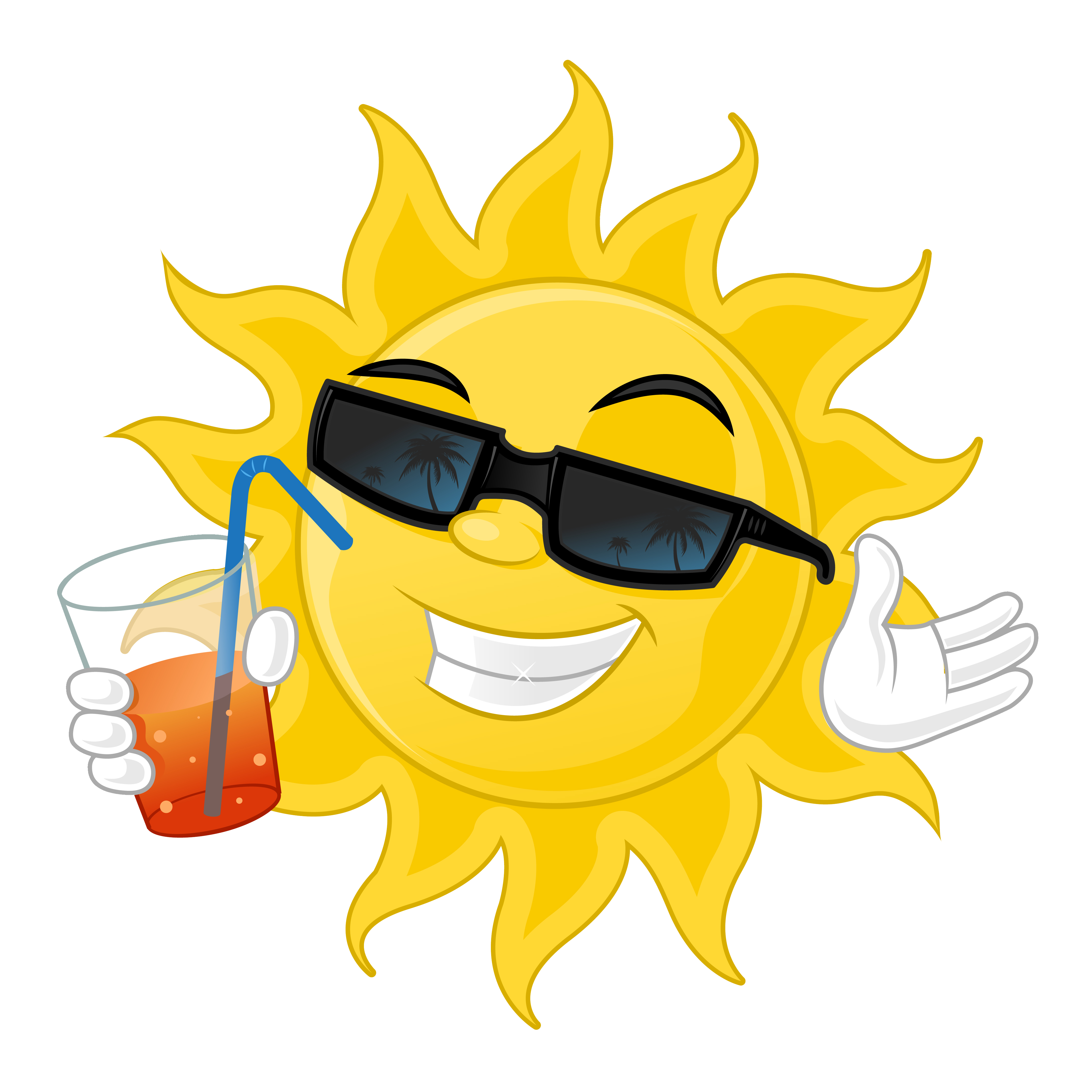 Sunshine Sunglasses Drawing Royalty-Free Download HQ PNG Clipart