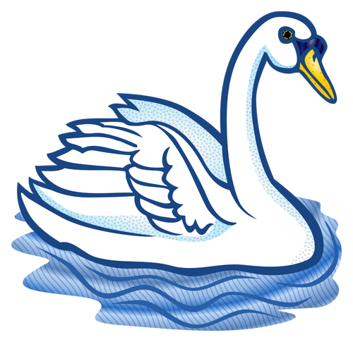 White Swan Clipart