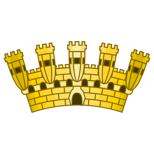 Castle Malta Coat Of Arms Clipart