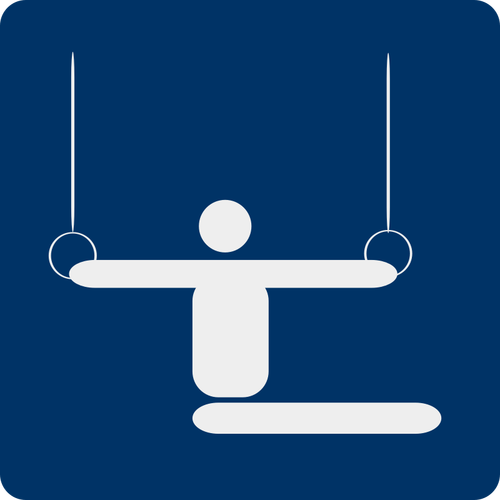Of Gymnastics Pictogram Clipart