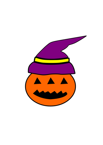 Happy Tribal Halloween Pumpkin Clipart