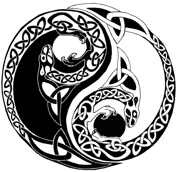 And Tattoo Celtic Tattoos Yin-Yang Yin Celts Clipart