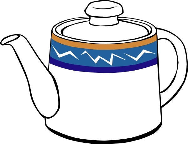 Teapot Vector In Open Office Drawing Svg Clipart