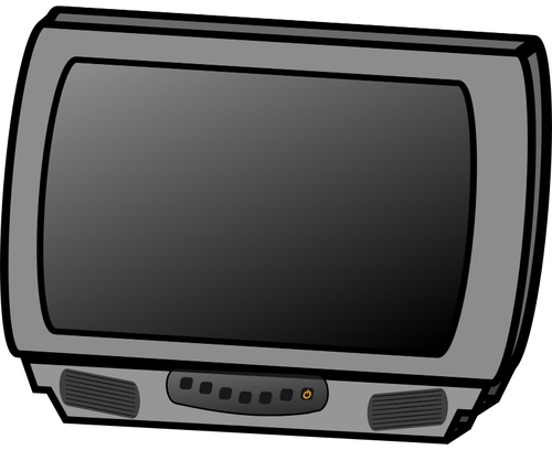 Television Receiver Clipart
