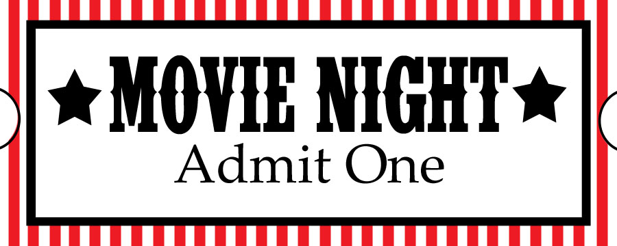 Movie Night Ticket Hd Photo Clipart