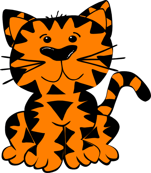 Tiger At Vector Png Images Clipart