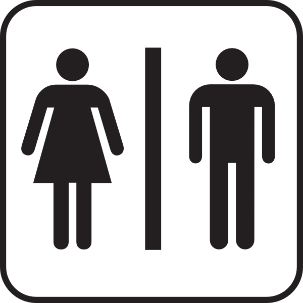 Toilet Bathroom Womens Public Sign Free Transparent Image HD Clipart