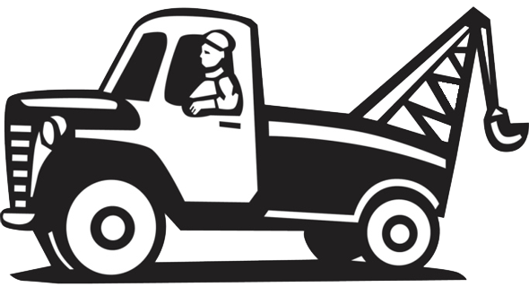Tow Truck Simple Cartoon Tow And Others Clipart