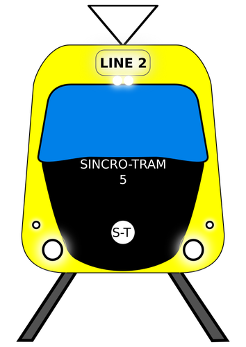 Tram 5 Clipart
