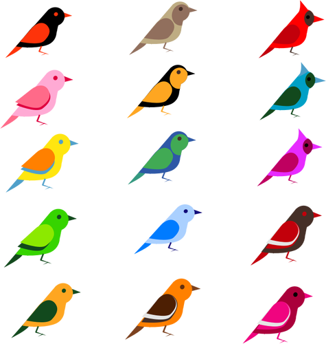 Bird Flying Over Tree With Another Bird On It Clipart