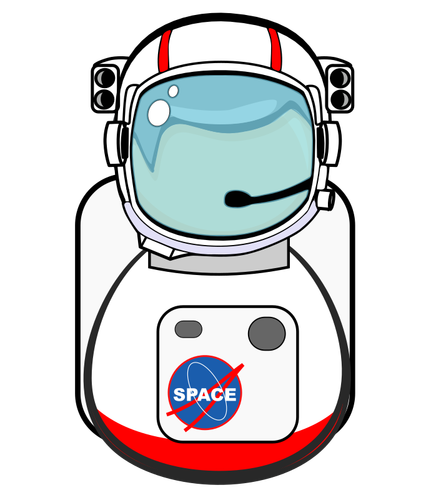 Astronaut In Space Suit Clipart