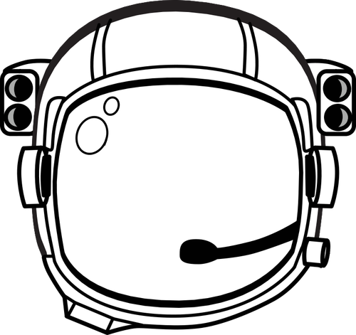 Astronauts Helmet Clipart