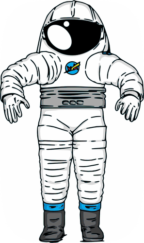 Nasa Mark Iii Astronaut Space Suit Clipart
