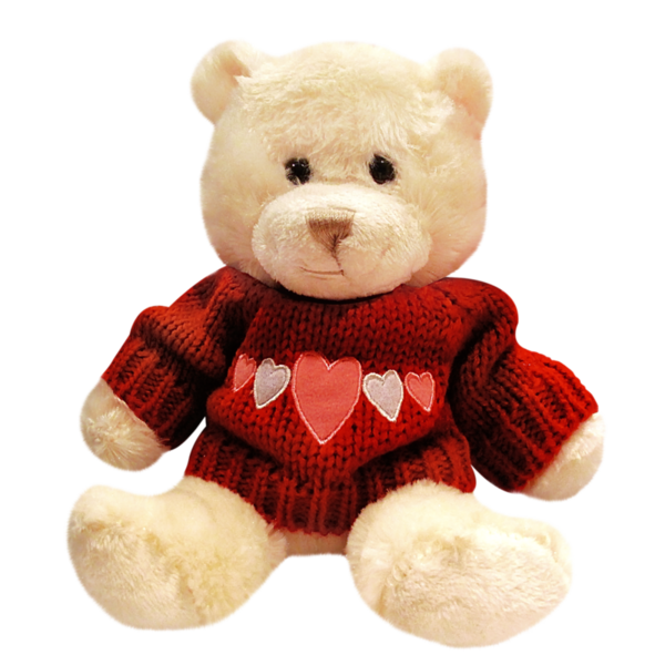 February Love 14 Doll Valentines Bear Day Clipart