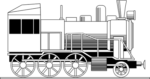 Of Locomotive Clipart