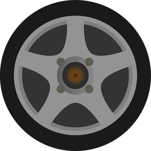 Car Wheel Tire Clipart