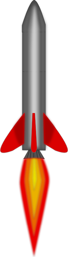 Rocket At Take -Off Clipart