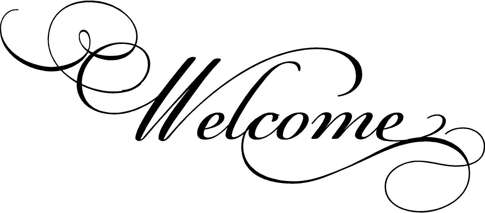 Welcome 4 Transparent Image Clipart