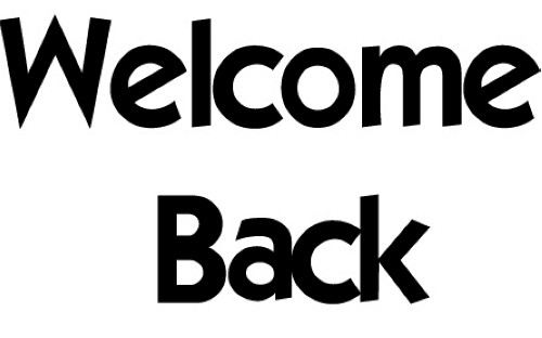 Clipart Welcome Back Free Download Clipart