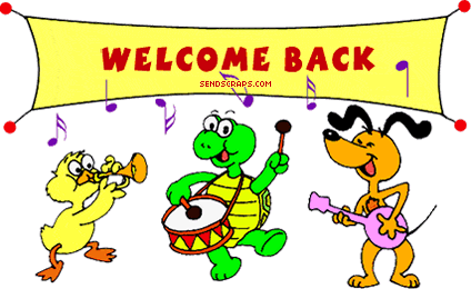 Animated Welcome Back Hd Photos Clipart