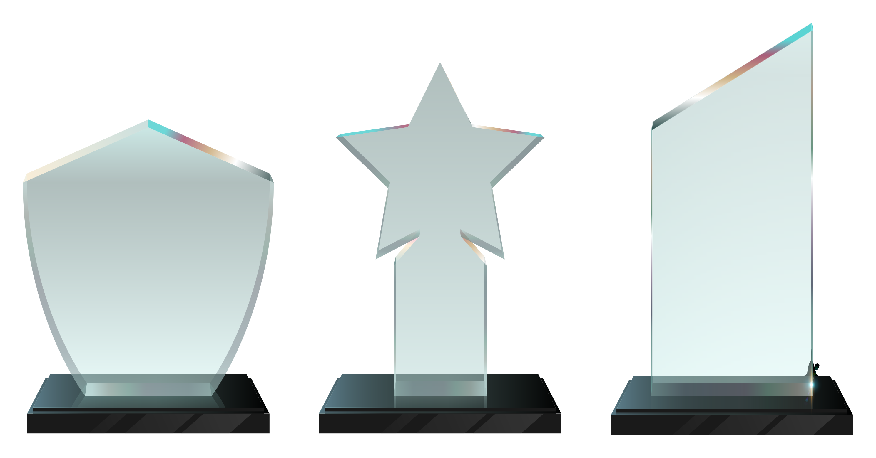 Trophy Glass Window Vector Awards PNG Image High Quality Clipart