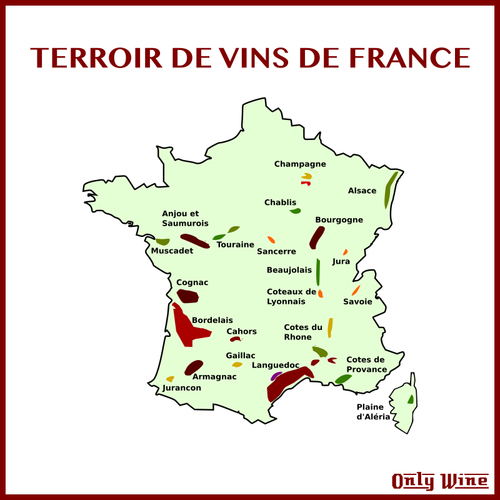 French Wines Clipart