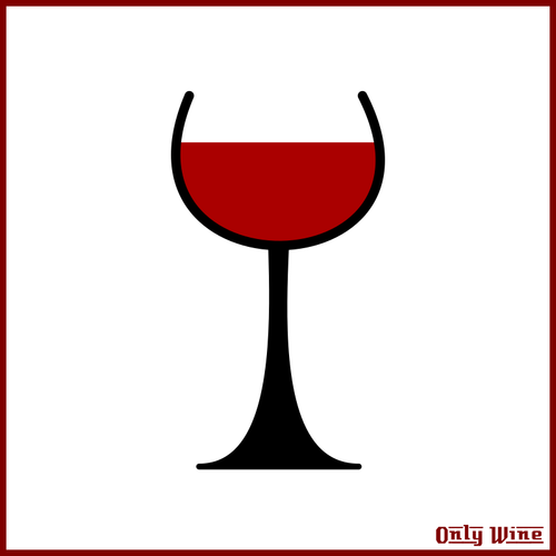 Tall Wine Glass Clipart