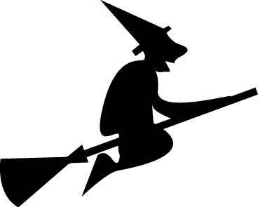 Halloween Witch Silhouette Kid Free Download Png Clipart