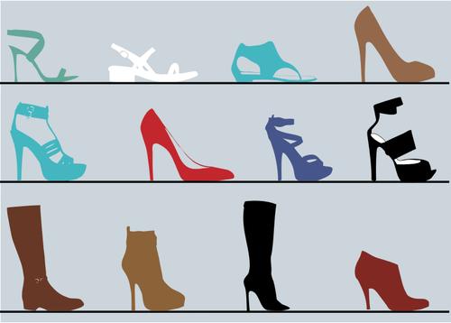 Shoes For Women Clipart