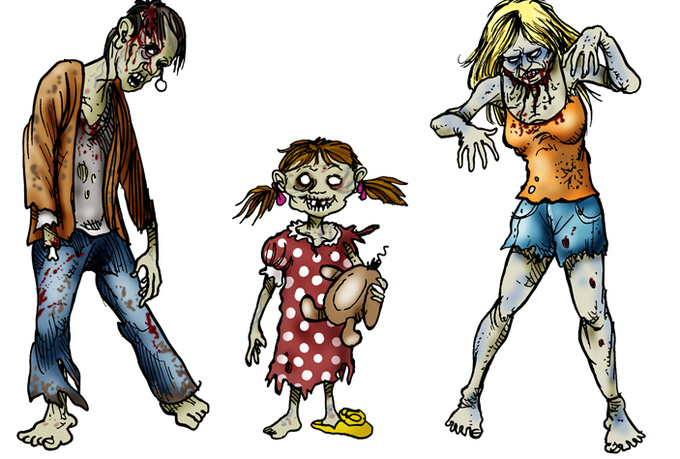 Zombie Kid Hd Image Clipart