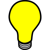 Download Light Bulb Category Png, Clipart and Icons | FreePngClipart